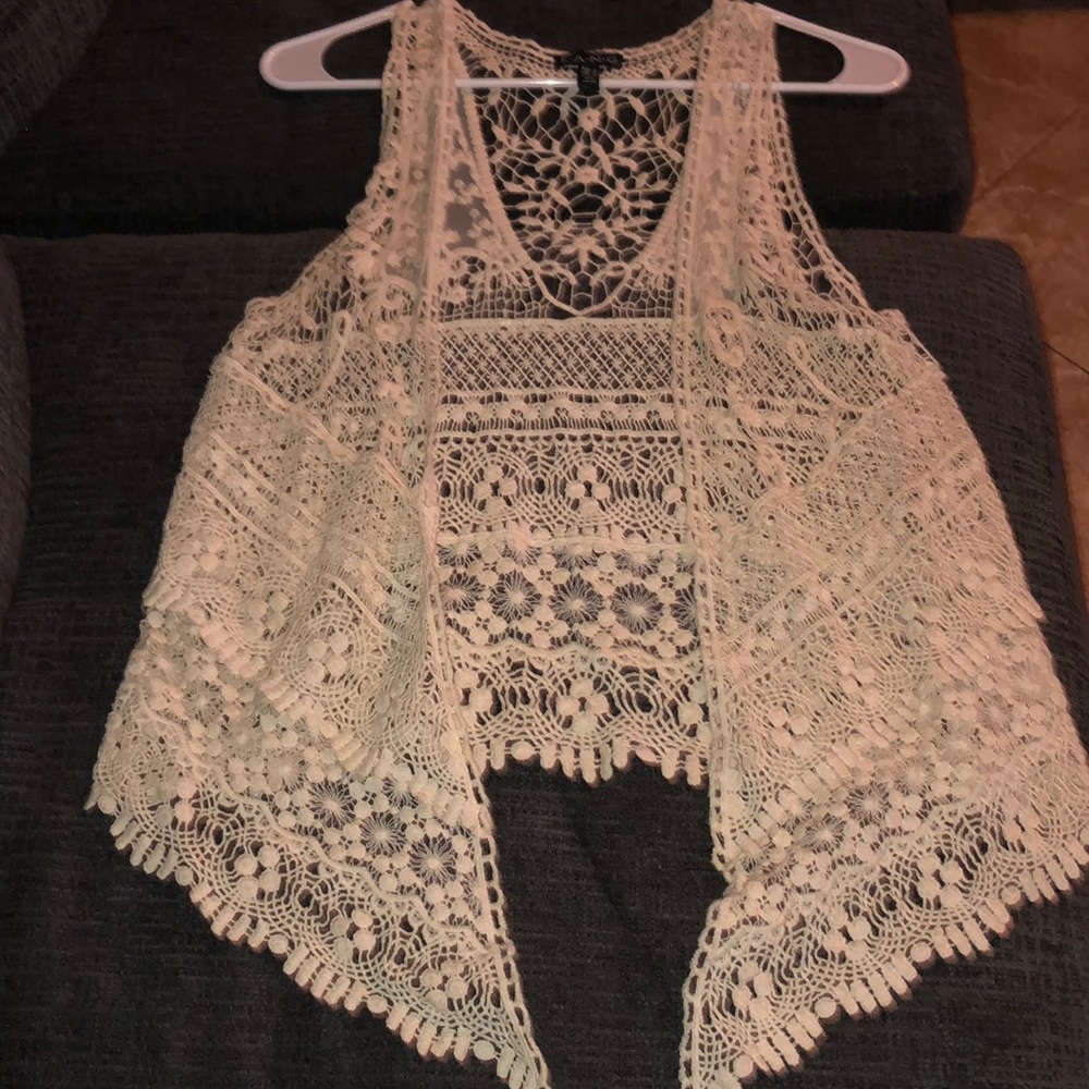 Crochet vest